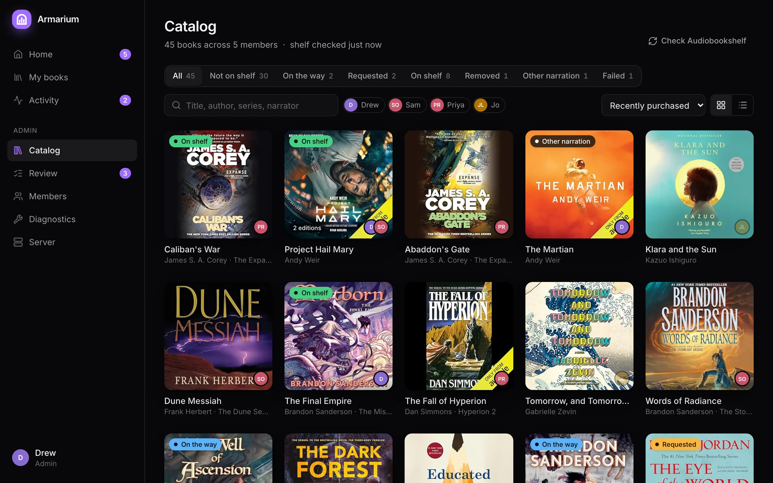 The Catalog